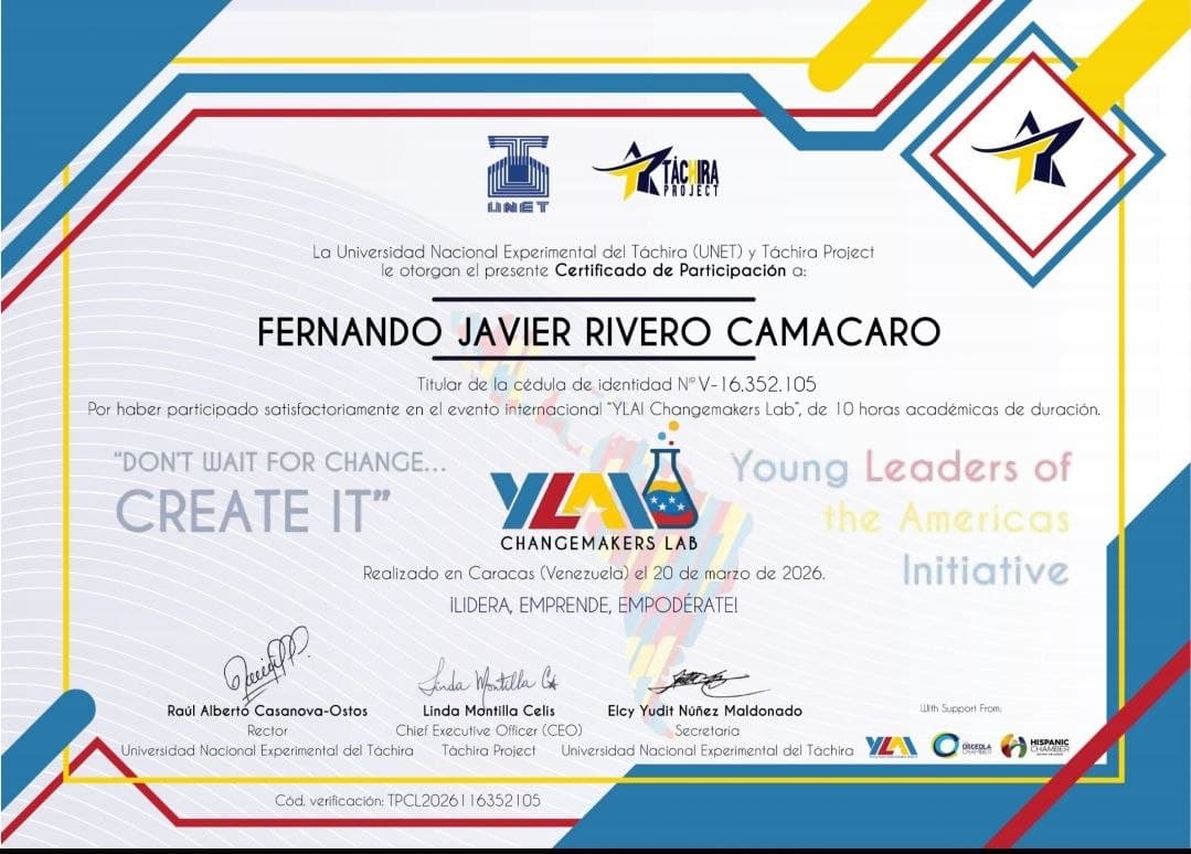 Certificado Oficial 2